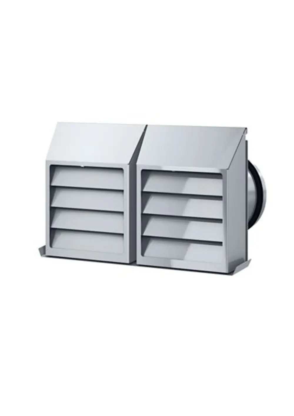 STIEBEL ELTRON Ansaug-Ausblasgitter KWG 160, Stahlblech pulverbeschichtet, 239140